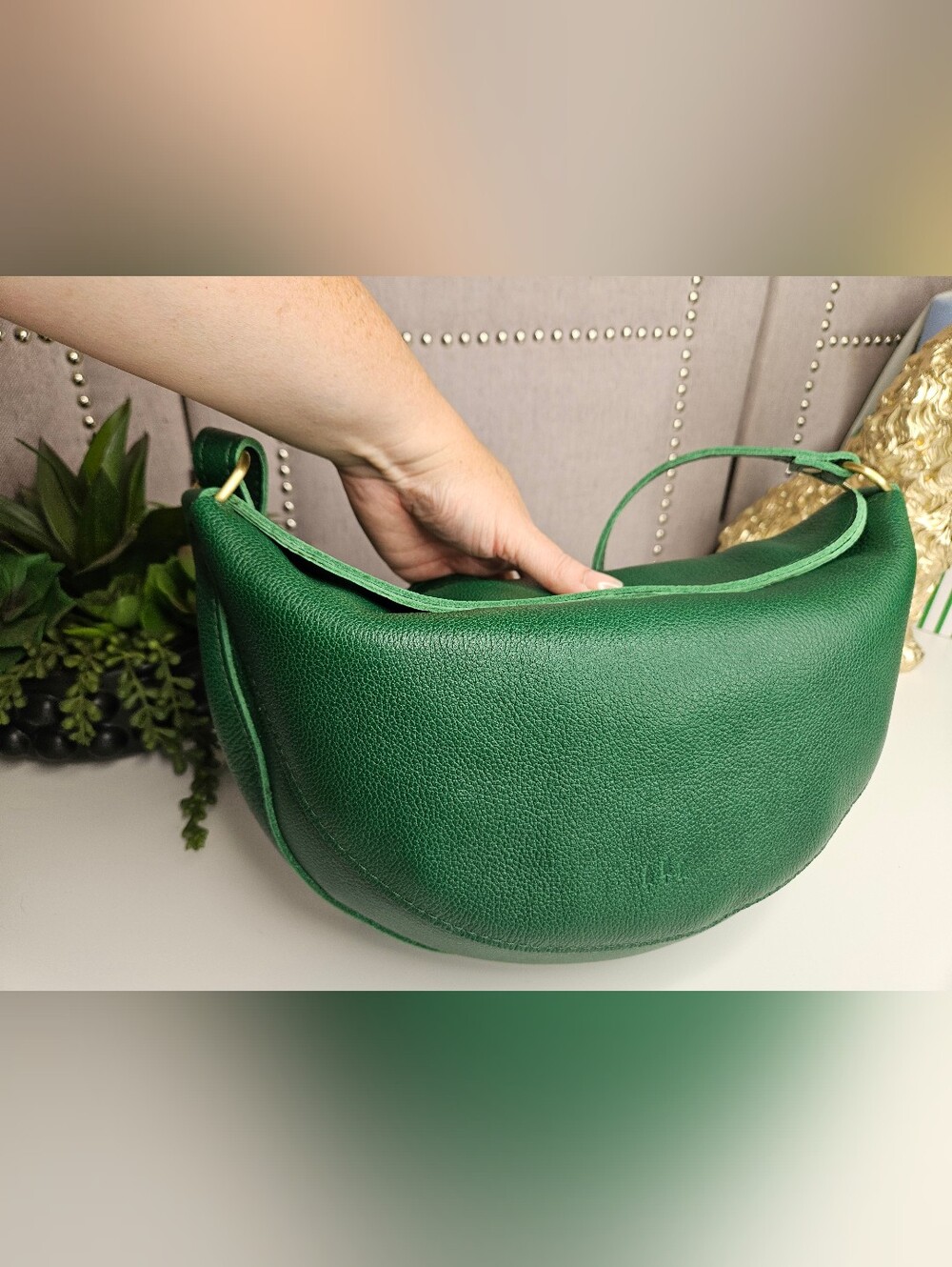 Portland Leather Goods Large Koala Bacalar Green - Picture 7 of 14